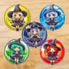 Elemental Witches Stickers