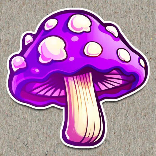 Purple Magick Mushroom