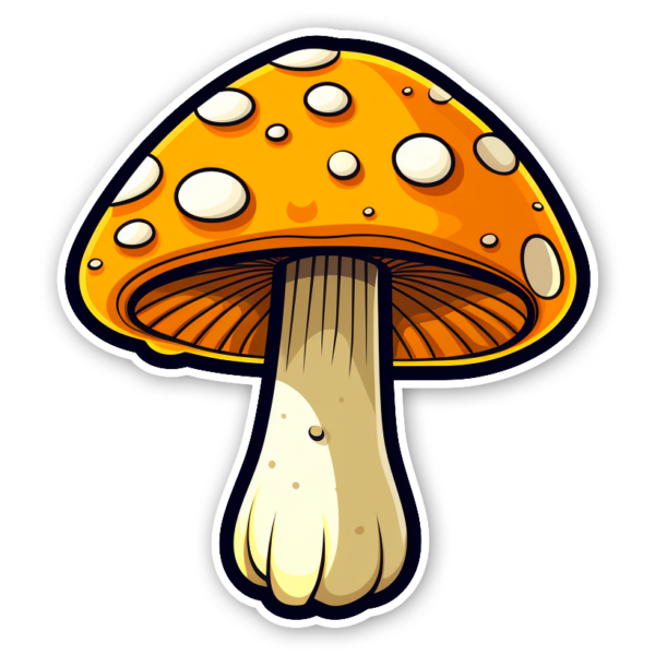 Yellow Magick Mushroom