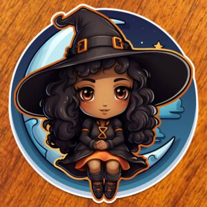 Cute African Witch